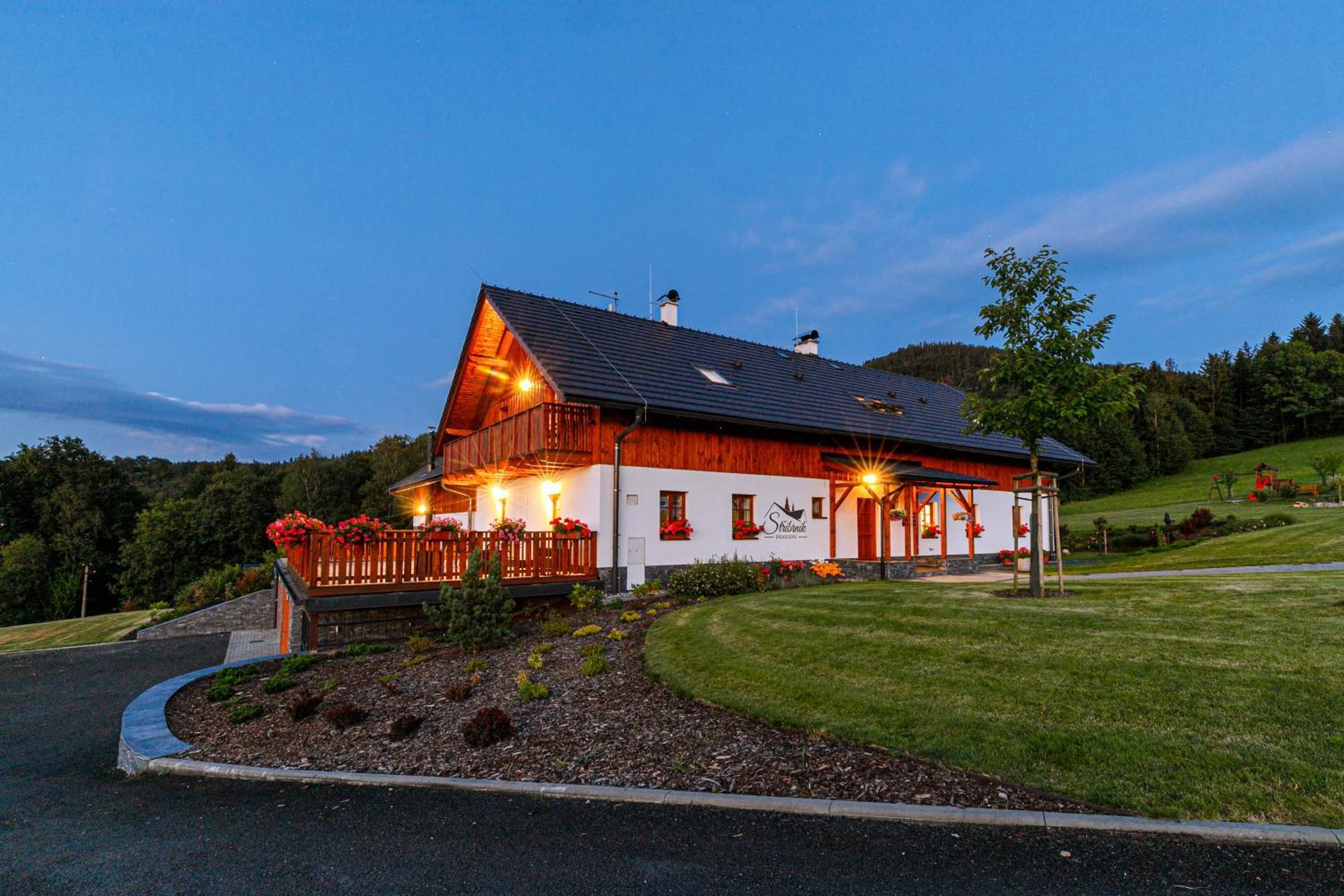 Penzion Stříbrník Krásná Exterior foto