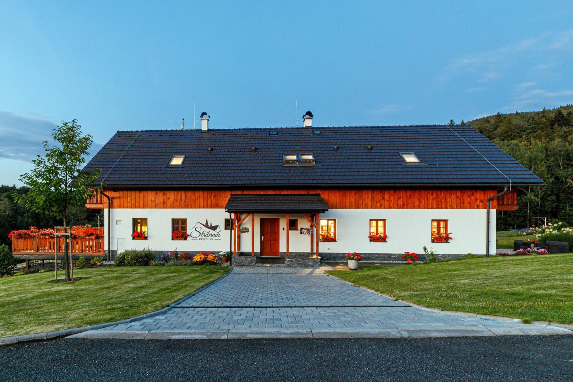 Penzion Stříbrník Krásná Exterior foto